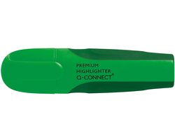 Q-CONNECT Premium markeerstift, groen 10 stuks