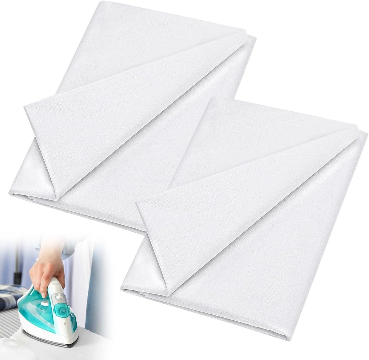 Strijkbare Vlieseline - Verstevigingsstof - Kleding Versterken - 36 g/m² Gewicht - 200x100 cm - Wit