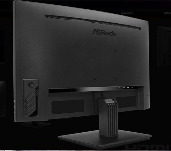 Gaming Monitor - QHD Curved Scherm - Intens Gamingsessies - 180Hz Hoge Verversing - 27 Inch - Mat Zwart van Merkloos — afbeelding 3