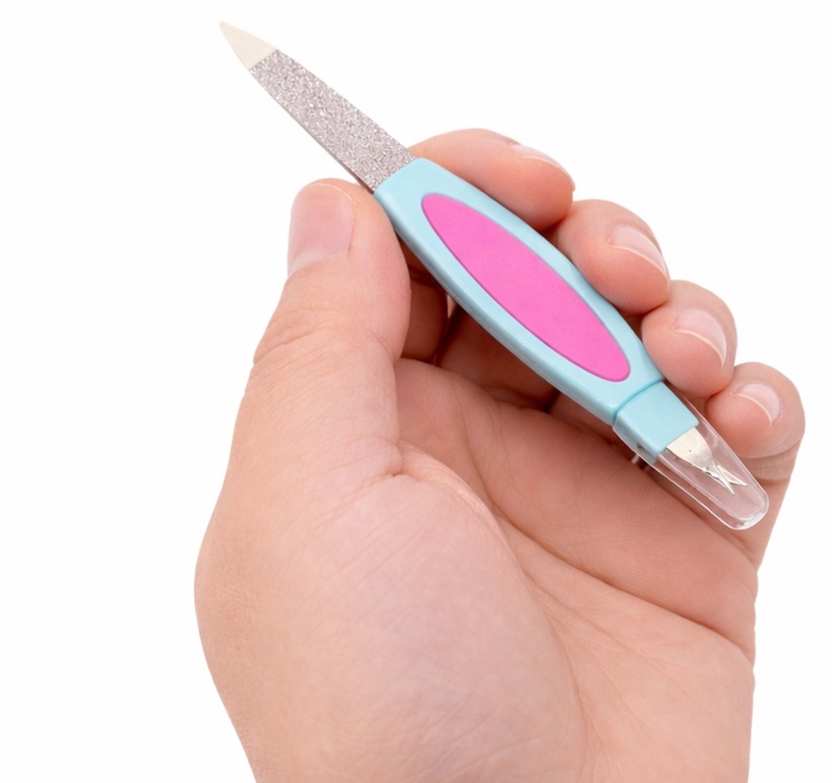Nagelriemverwijderaar En Nagelvijl in 1 I Nagelriem Snijder I RVS Vijl Nagels I Nagelriem Duwer I Cuticle Remover I Bokkepoot