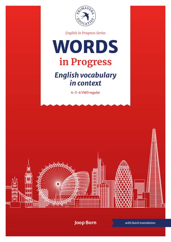 English in Progress 5 - Words in Progress - cover