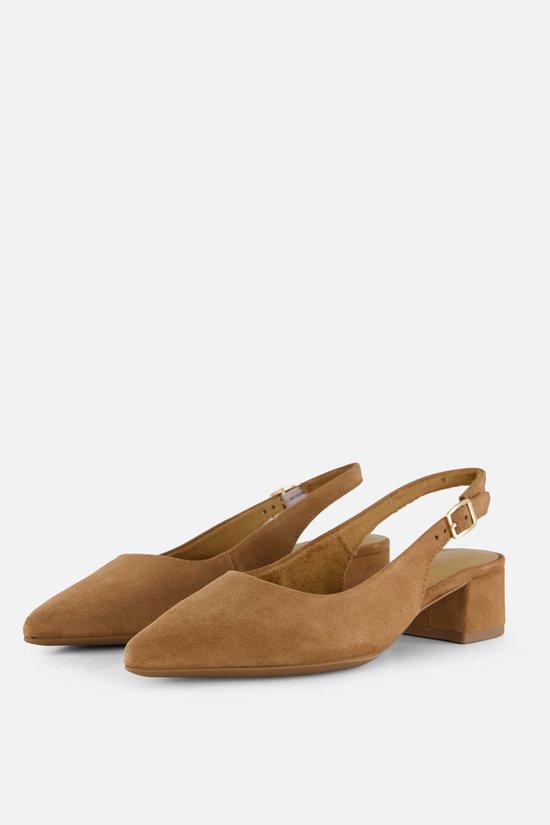 Tamaris Slingbacks cognac Suède - Maat 40