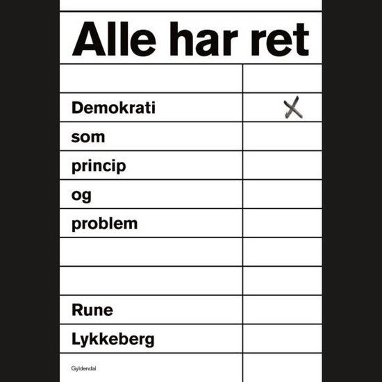 Alle har ret - cover