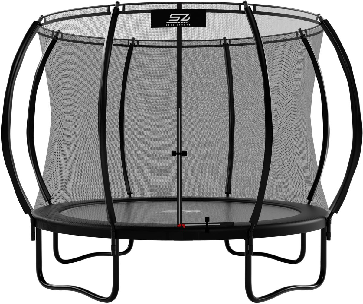 Bol.com Senz Sports - J5000 Premium - Trampoline - 305 cm - Rond - Met Elastieken aanbieding