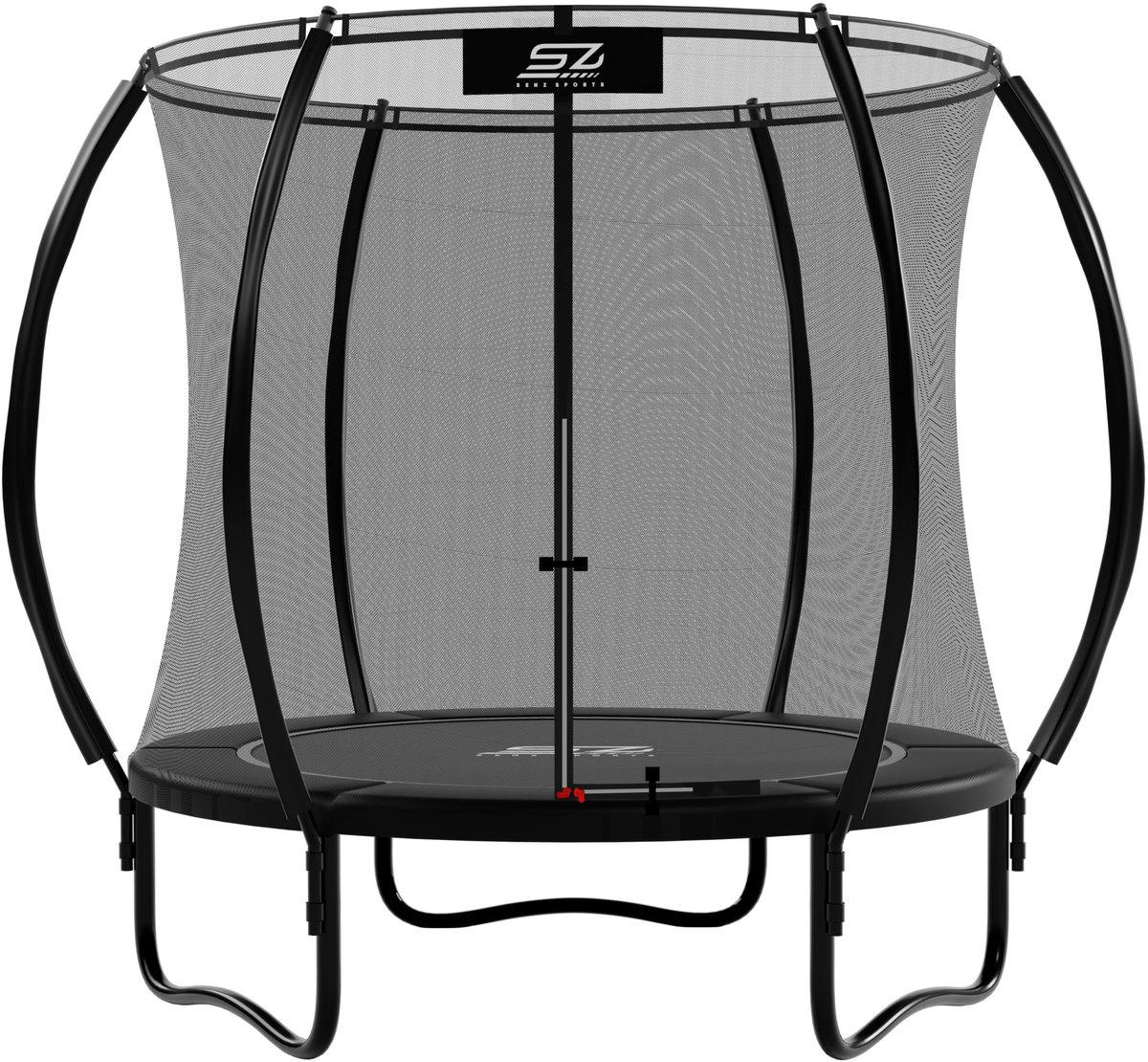Bol.com Senz Sports - J5000 Premium - Trampoline - 244 cm - Rond - Met Elastieken aanbieding