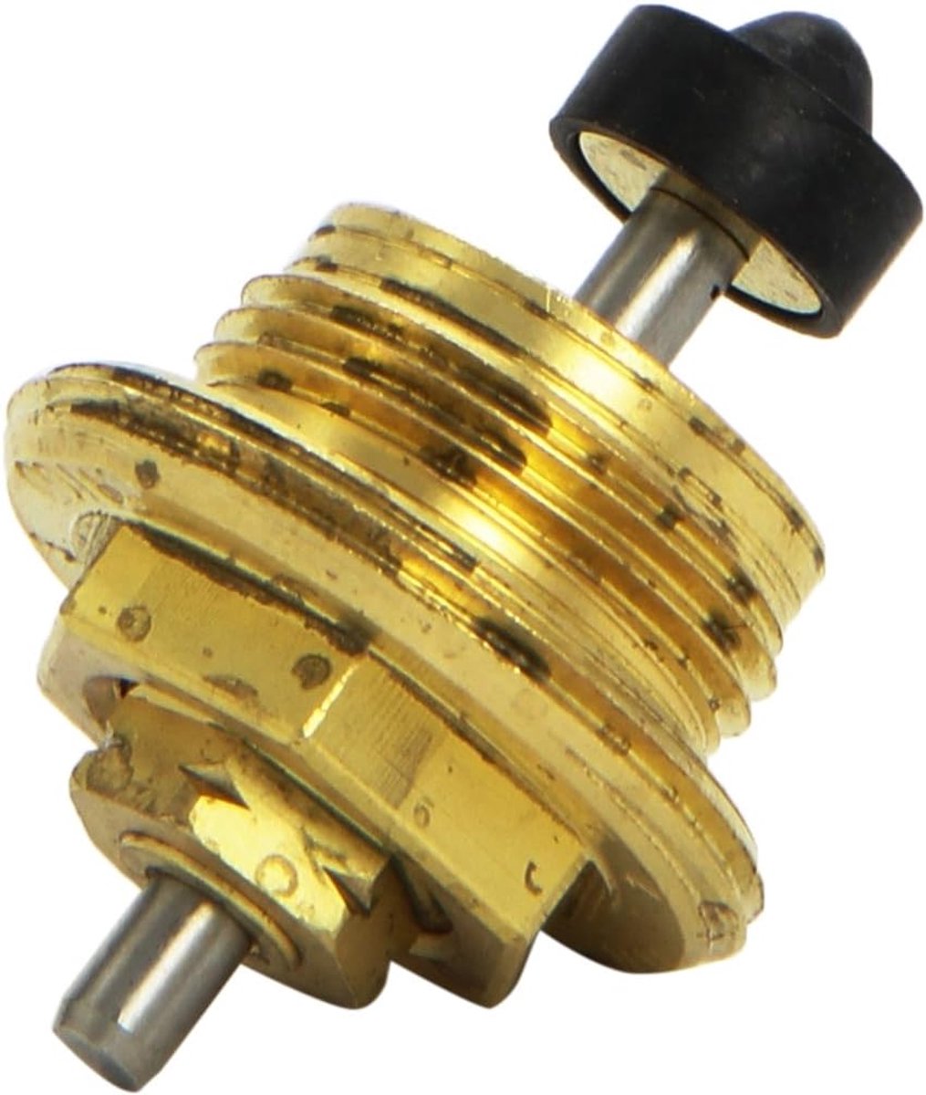 Thermostaat bovendeel - Ombouwdeel ventiel - Verwarming regelen - Voor ventielbehuizingen - DN 10 DN 15 - Goud