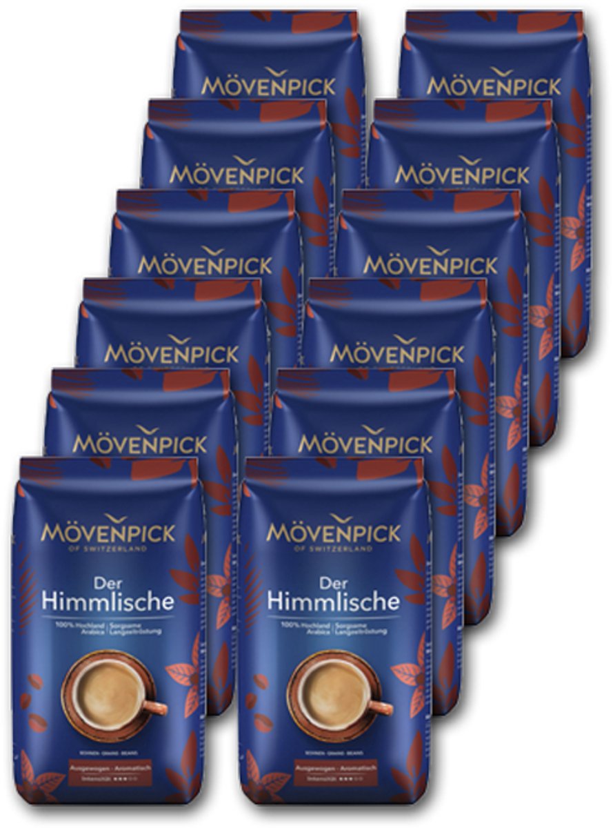 Mövenpick Der Himmlische Koffiebonen - 12 x 500 gram