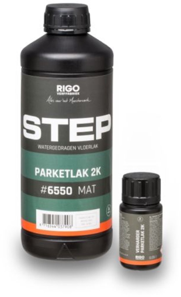 STEP Parketlak 2K Mat #6550 - 1 liter