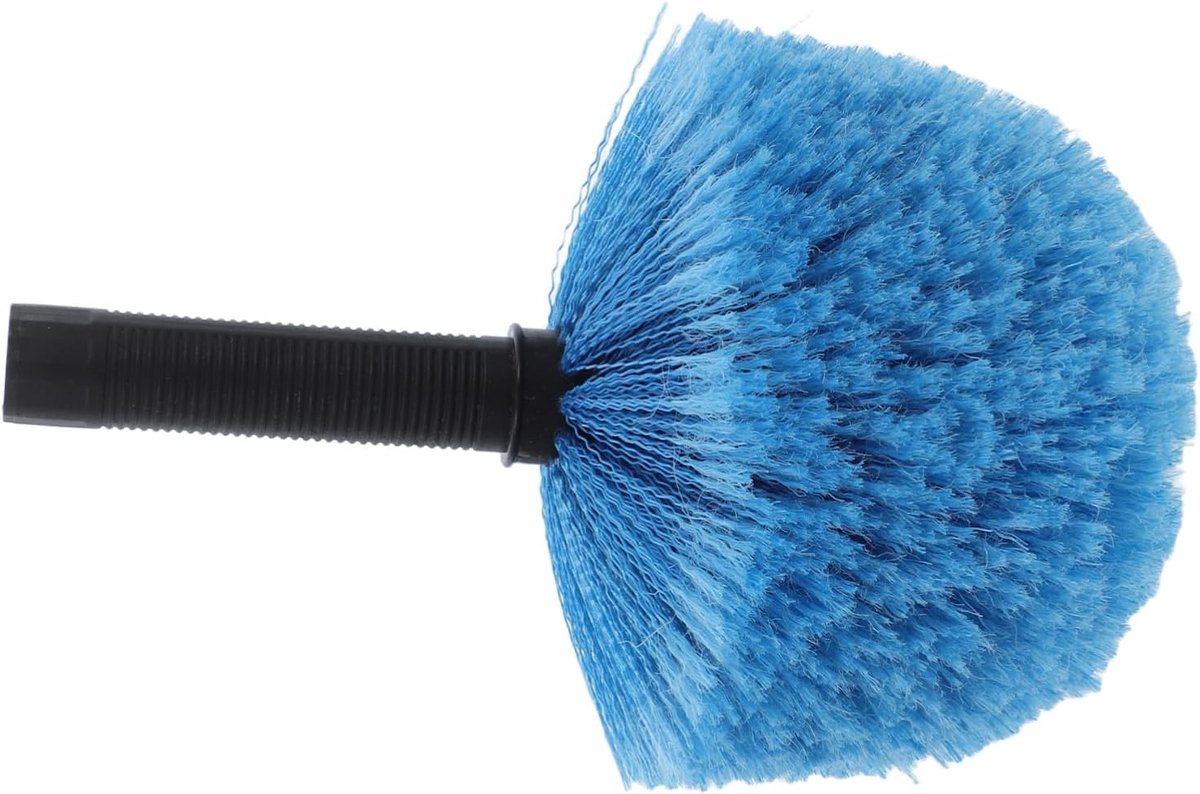Spinnenwebborstel - Stofborstel - Plafonds Reinigen - Verstelbare Hoek - 24 x 16 cm - Blauw