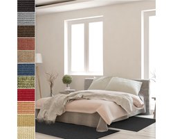 Sisal Bedrand Set - Tapijt Lopers - Slaapkamer Inrichting - Natuurlijke Vezels - 3 Delig Zwart