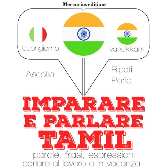 Imparare & parlare Tamil - cover