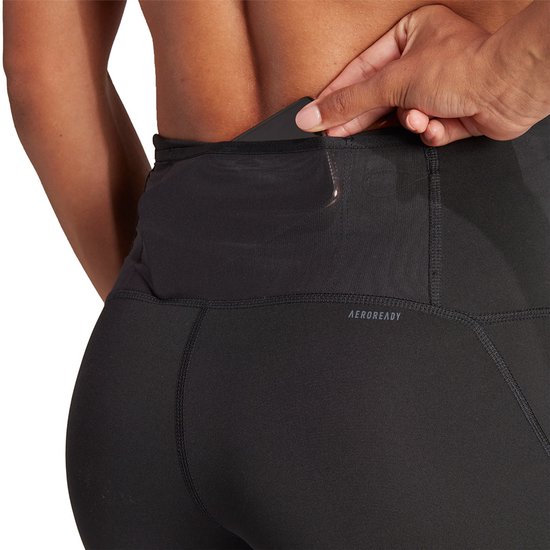 adidas Legging Dames Adizero E 1/1 Zwart - Maat XL van Adidas — afbeelding 5