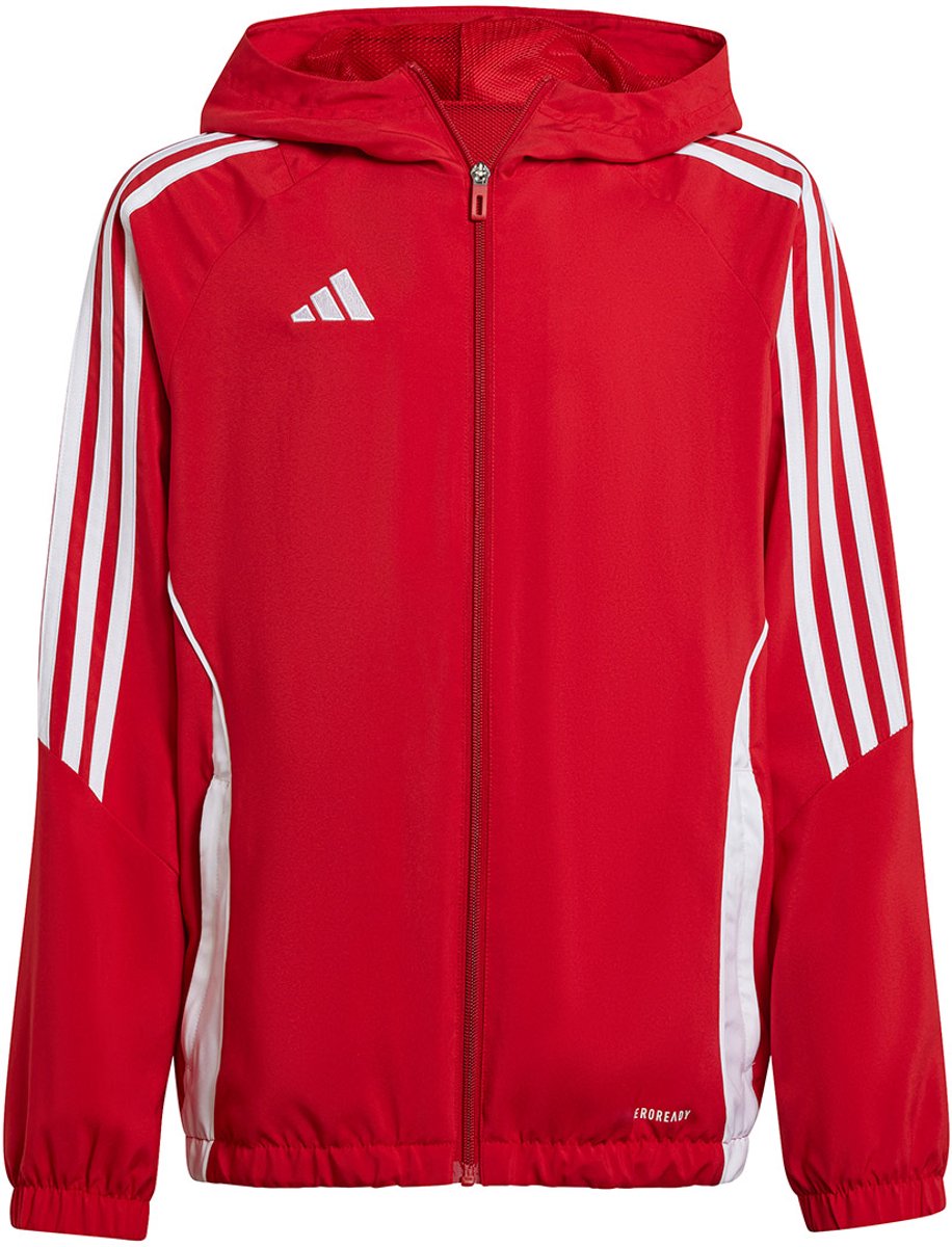 adidas Jas Kinderen Tiro 24 Rood - Maat 164cm