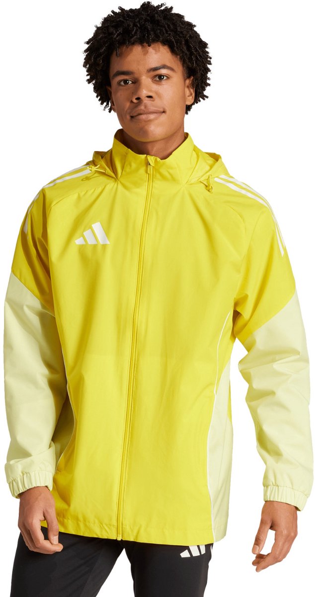 adidas Jas Heren Tiro 25 Competition All-Weather Geel - Maat S
