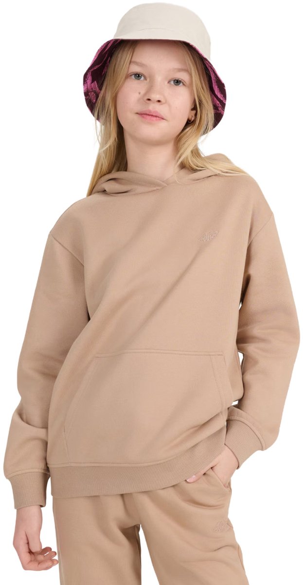 4F Sweater Meisjes Beige - Maat 146cm