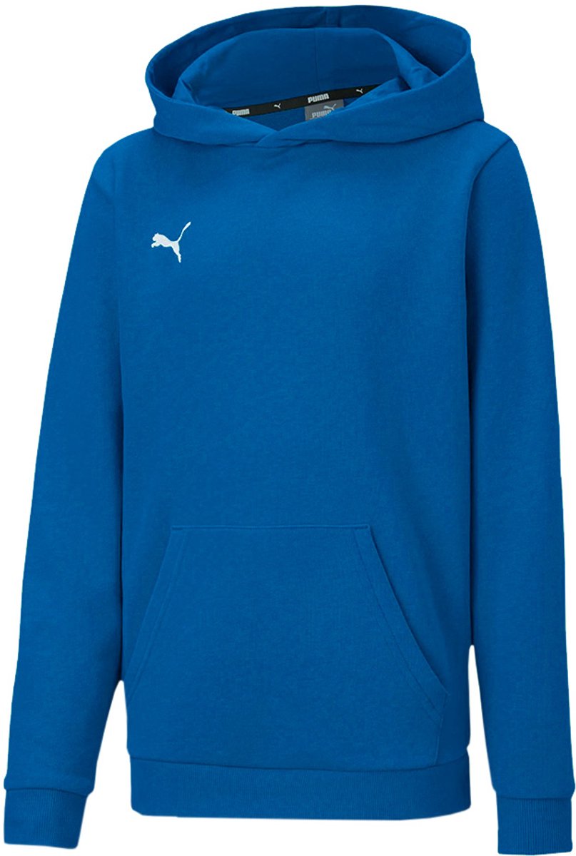 Puma Sweater Kinderen teamGOAL 23 Casuals Hoody Jr Blauw