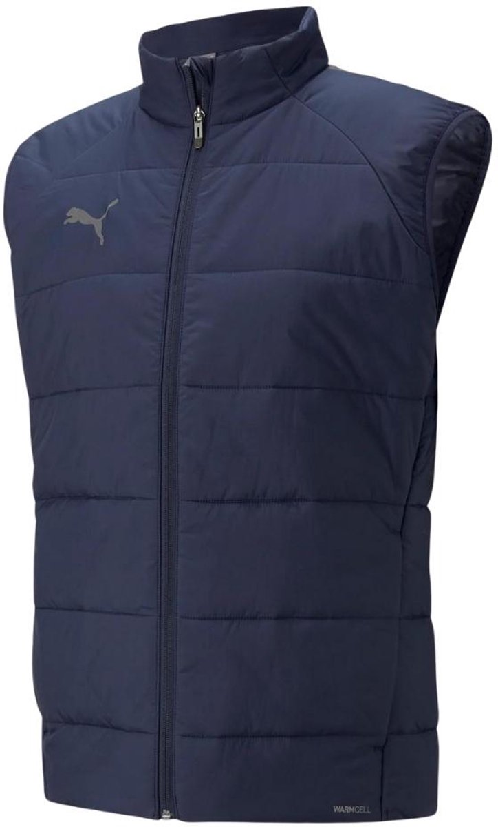 Puma Teamliga Vest M Man Blauw