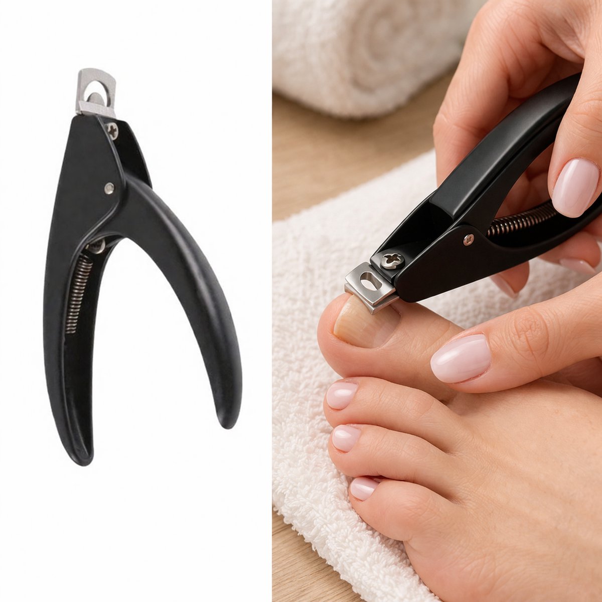 Belux Surgical Instruments / Professionele Nagelknipper – Heavy Duty – Met Veer – Voor Dikke Teennagels – Pedicure Tool