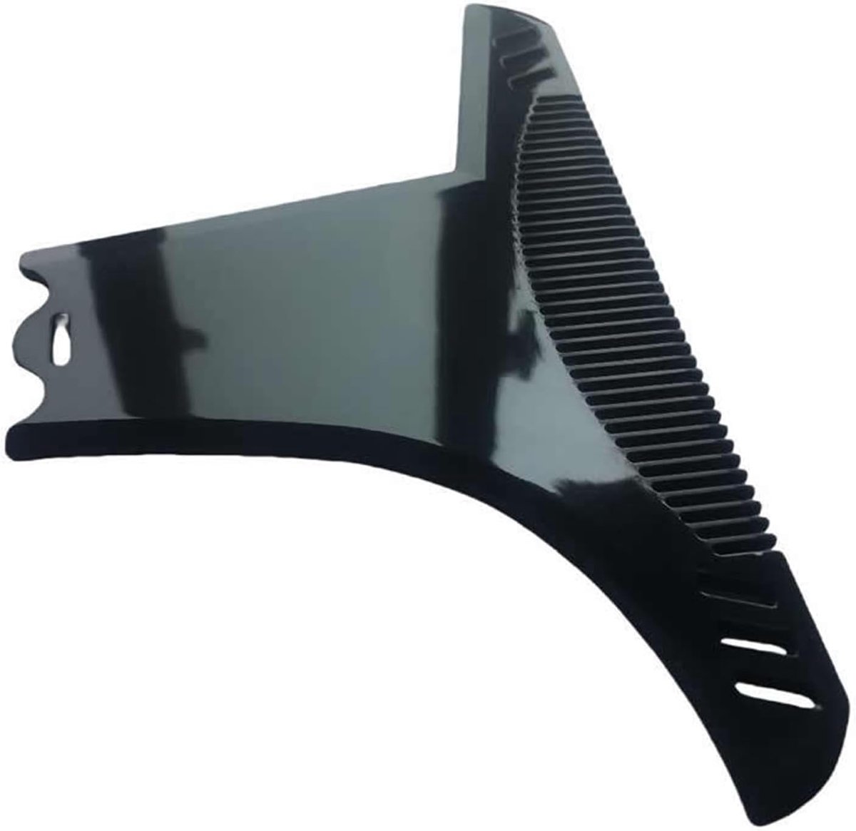 Baard Sjabloon - Baardgids Vormtool - Strakke Baardlijn - Gebogen Getrapte Snitten - 175x102x05cm