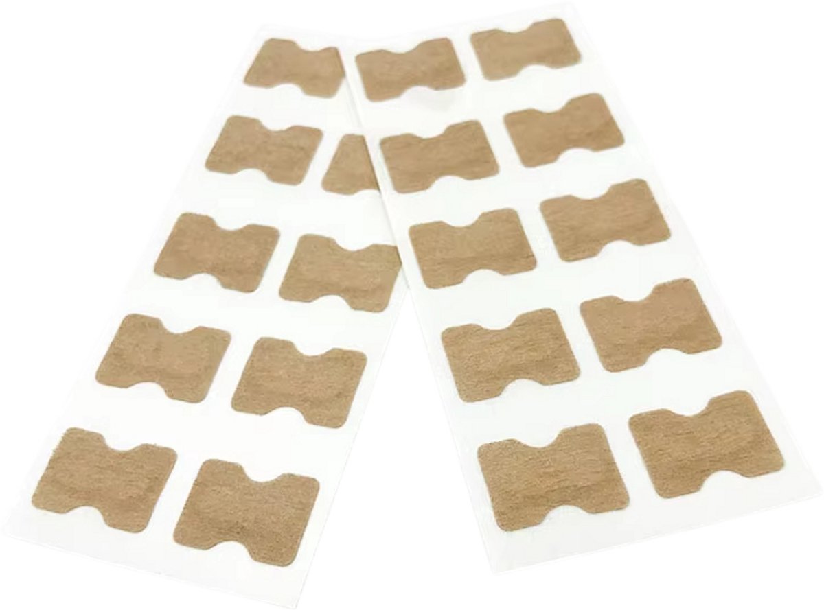 20 Stuks Correctie Stickers voor Ingegroeide Teennagels – Pedicure Nagelverzorging, Paronychia Behandeling, Nagel Patch en Nagelcorrectie voor Teen- en Vingernagels