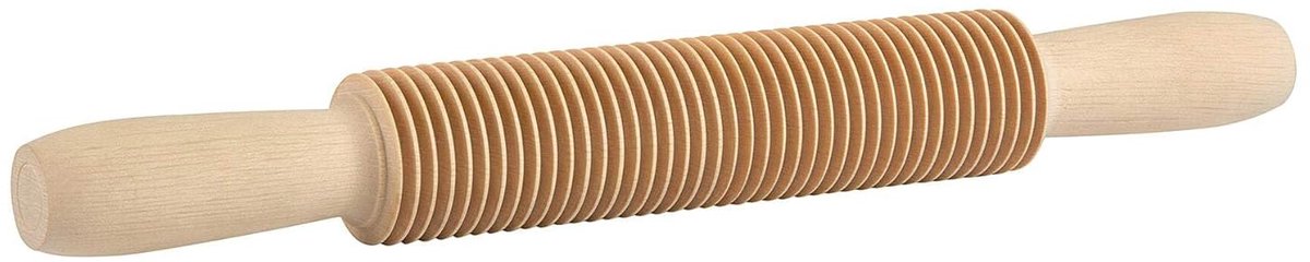 Pastasnijder - Pastaroller - Zelfgemaakte Pasta - Duurzaam RVS - 30 cm - Natuurlijk
