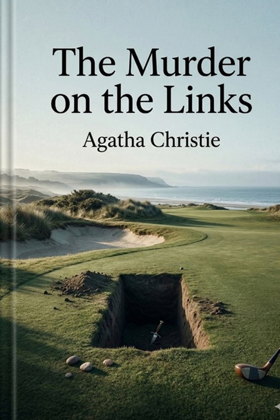 The Murder on the Links - cover