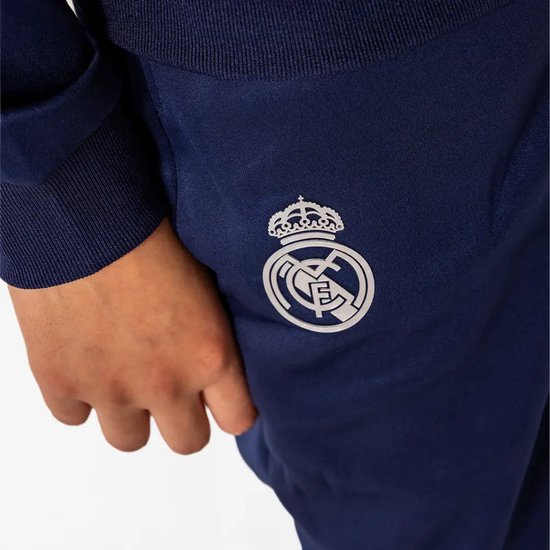 Vêtements de football d'entraînement Real Madrid 2025/2026 Enfants - Taille 128 - Blauw - Garçons et Filles - Boutique des supporters Real Madrid - Merchandise officiels