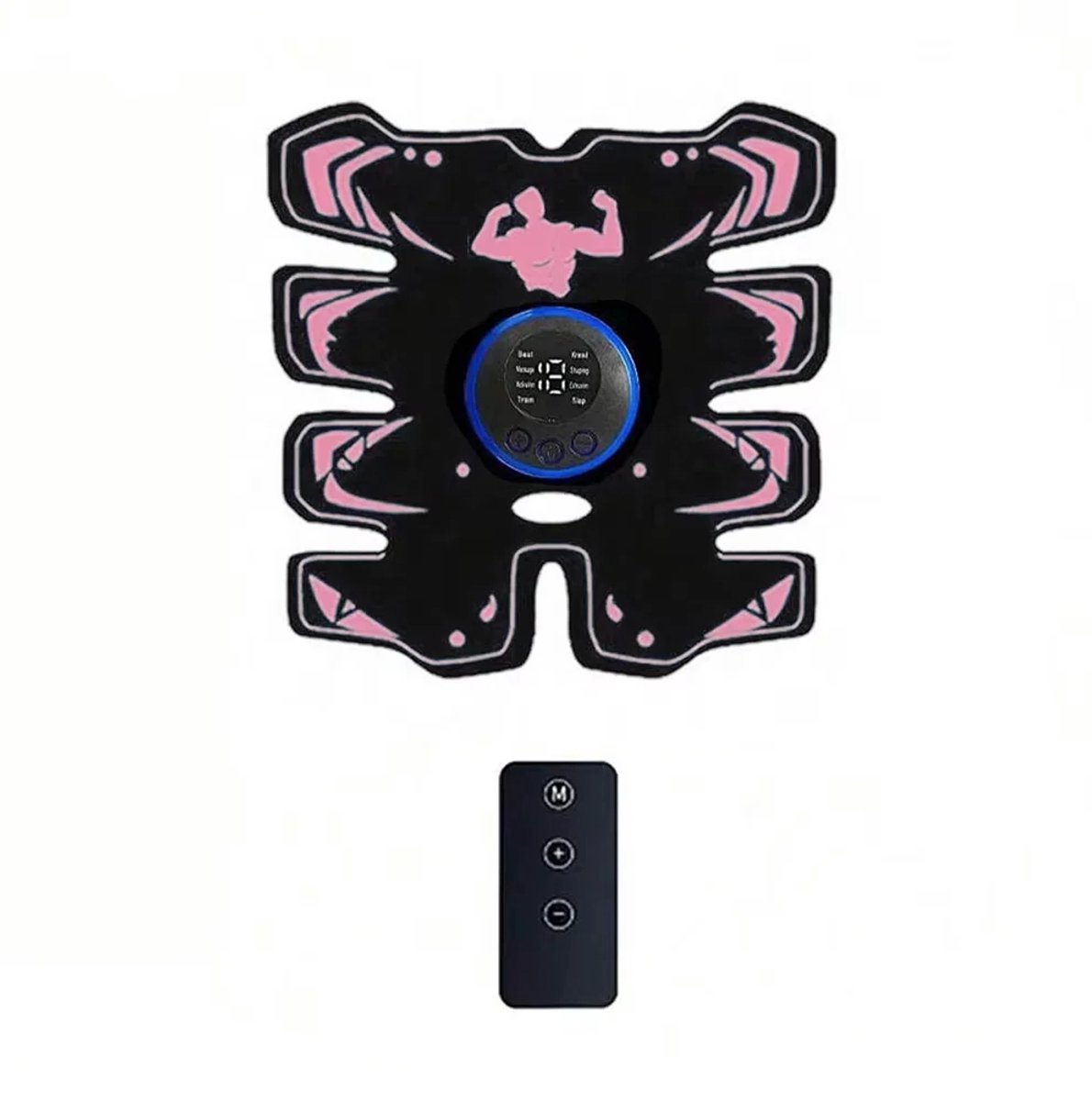 LeeuwenChoice® Buikspier Stimulator Set - Buikspiertrainer - Fitness - Draadloos - Massage - USB Oplaadbaar