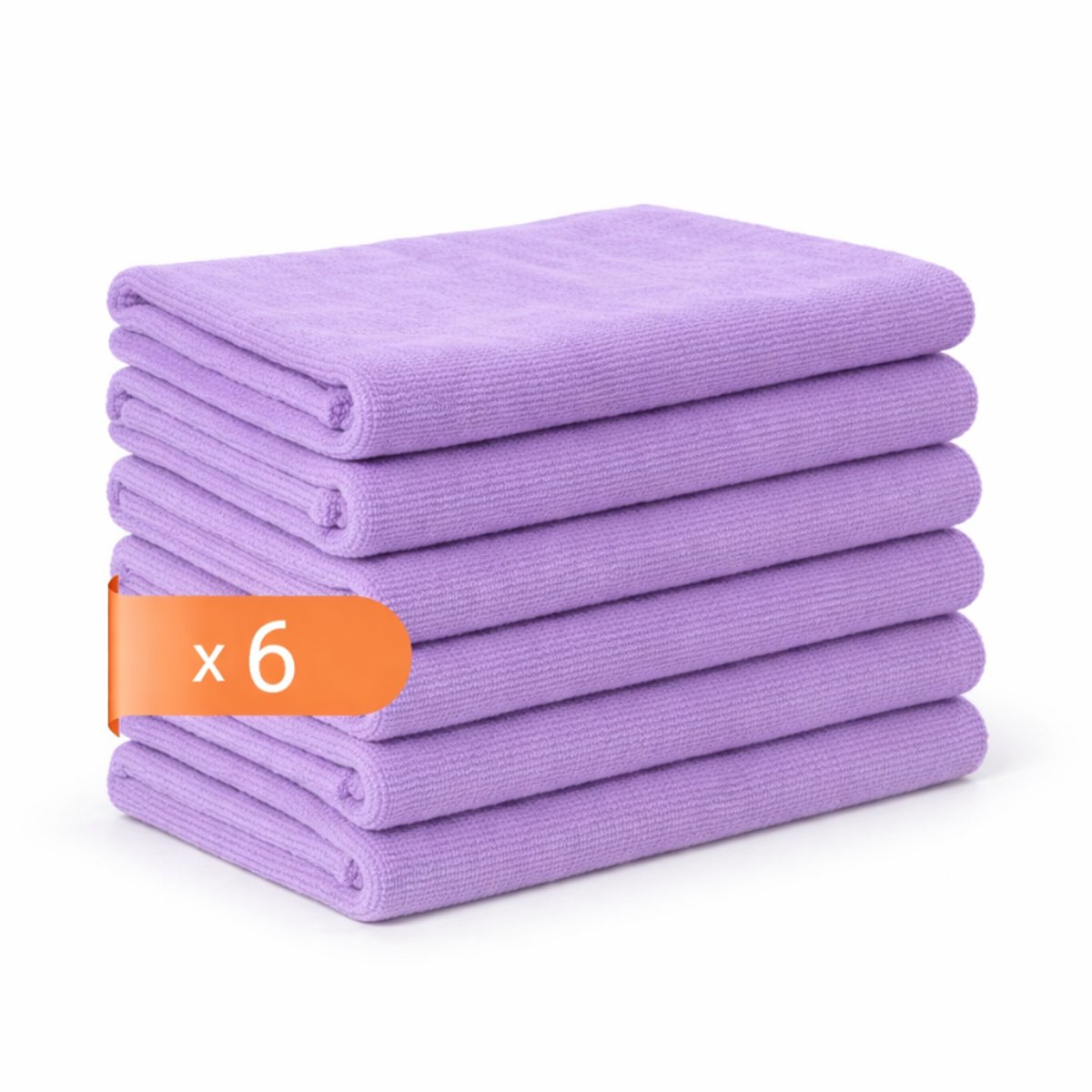 Tavas Harmonie Gastendoekjes 30x50 cm Lila Set van 6 100% Katoen Gastenhanddoek Rechthoek Handdoek Keuken Hotelkwaliteit Gastendoek