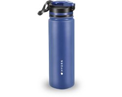 HYDRN Pro 1000ml – Waterfles met Filter – RVS – Actieve Koolfilter - 4-staps UF Membraan – BPA-vrij – Outdoor, Reizen & Noodsituaties