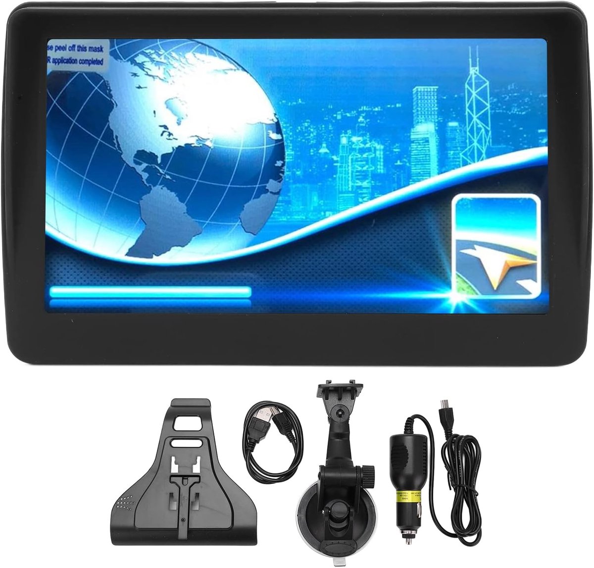 Navigatiesysteem Auto - GPS Systeem - Navigeren Onderweg - Groot Touchscreen - 21x14x9 cm