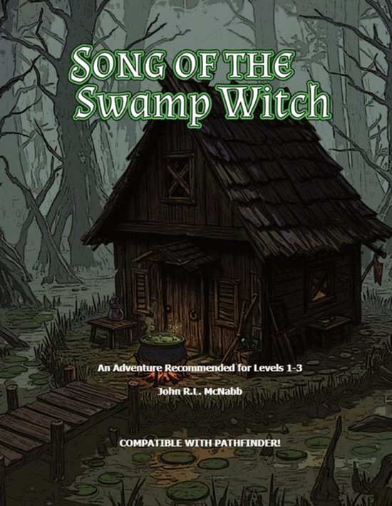 The Song of the Swamp Witch Pathfinder Adventure Module - cover