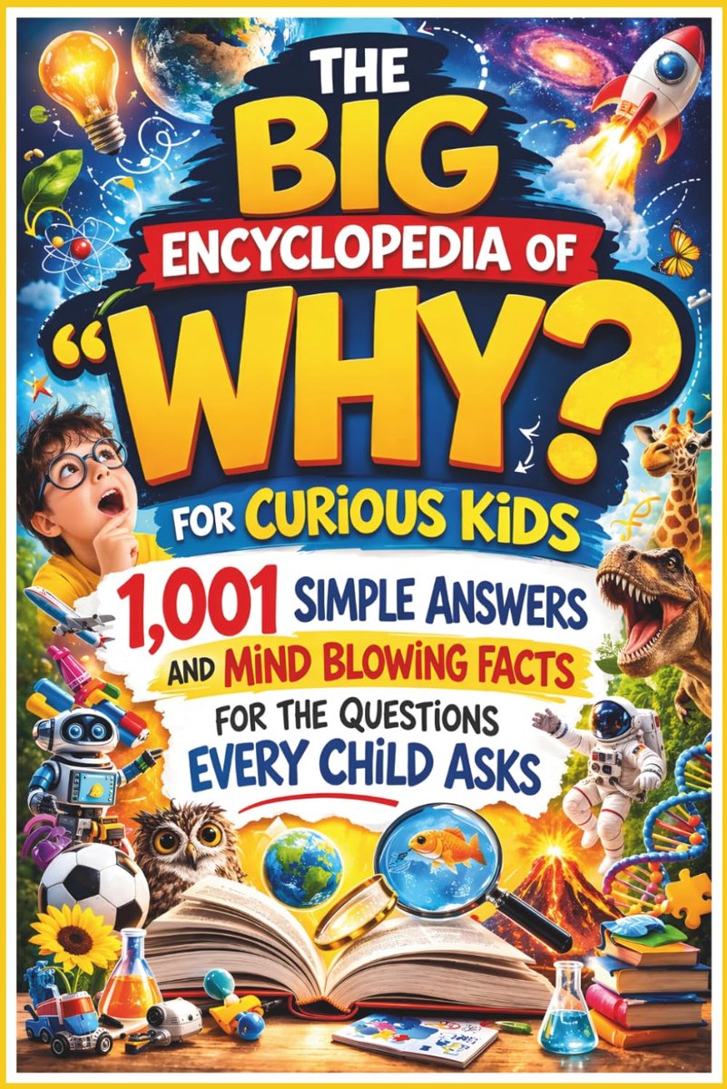 Kinder Encyclopedie - Vragen Boek - Leren Lezen - 1001 Antwoorden - 392 Pagina's