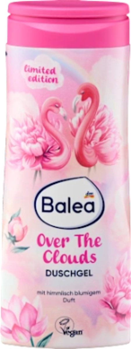 Balea Douchegel Over the Clouds | 1x 300 ml - Hemelse Bloemengeur | Een vleugje Verwondering - Limited Edition