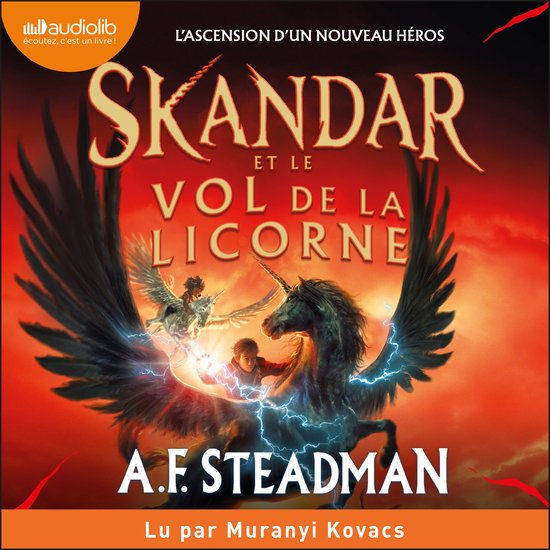 Skandar et le vol de la licorne - cover