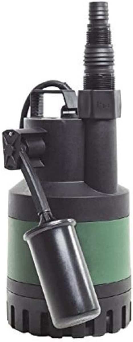 Dompelpomp Platzuiger - Afvoerpomp Vuilwater - Water Verpompen - Zuigt tot 2mm - 190W 7m3/u - Grijs
