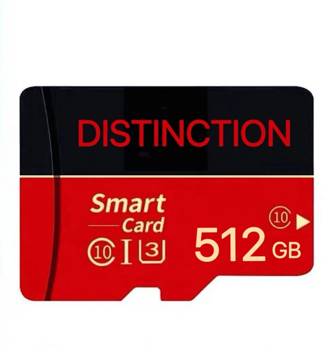 MicroSDXC 512GB – Hoge snelheid 75 MB/s – Class 10 - U3 geheugenkaart - Inclusief SDXC adapter - Niet geschikt voor Nintendo Switch (controleer of uw apparaat SDXC kan lezen)