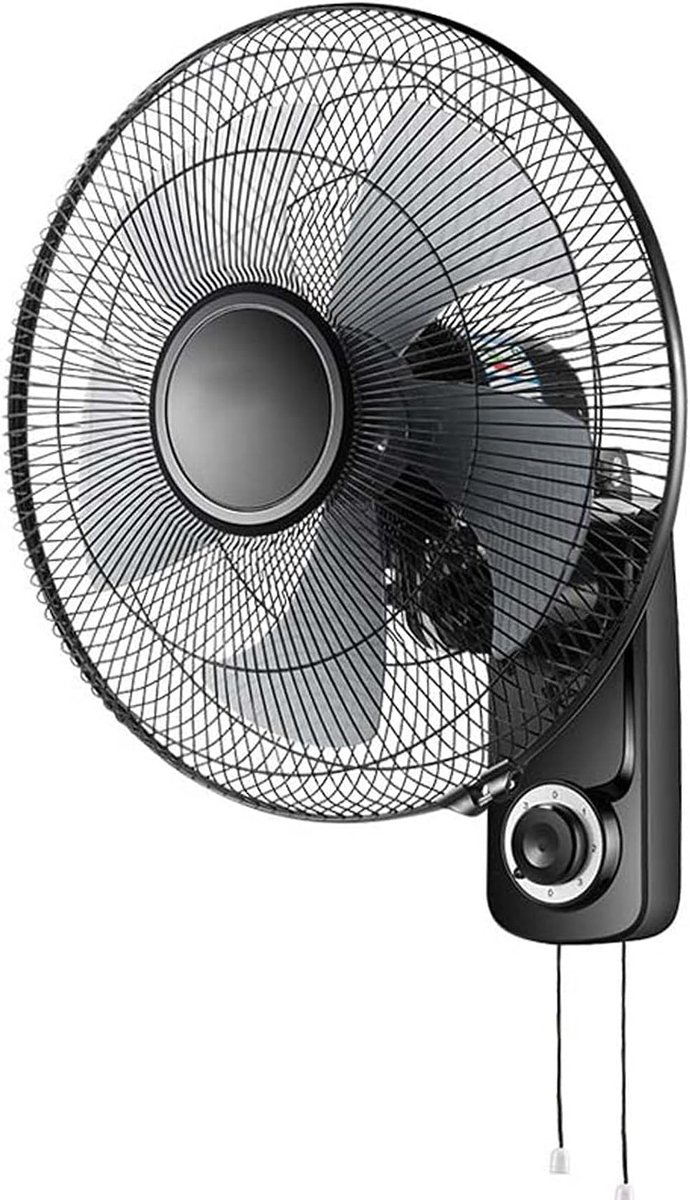 Wandventilator - Industriële Ventilator - Ruimte Koeling - Stille Krachtige Motor - 5 Bladen - Metaal