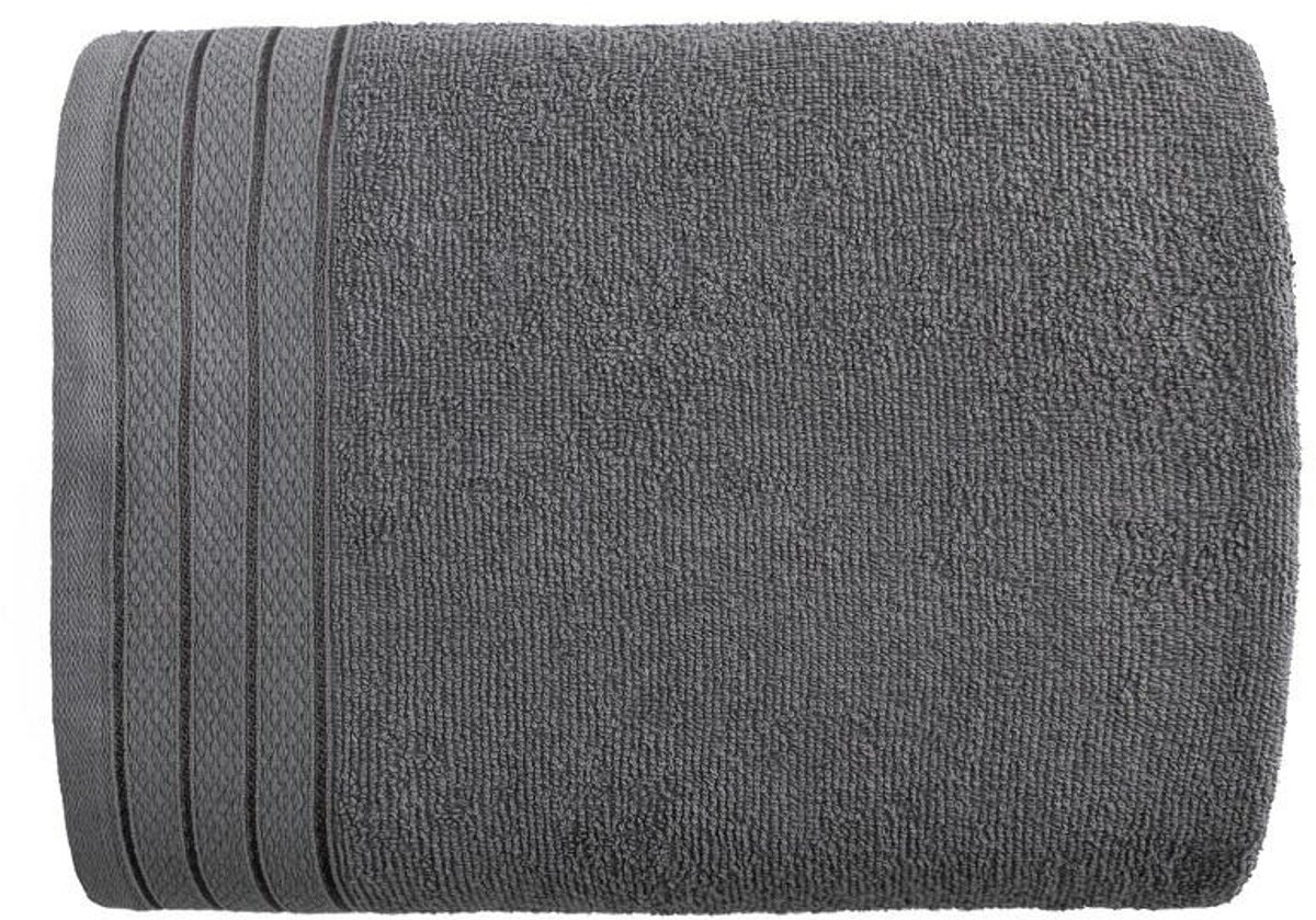 Faro Bella Serie - Handdoek - 50x90 cm - Popielaty - 400 g/m²