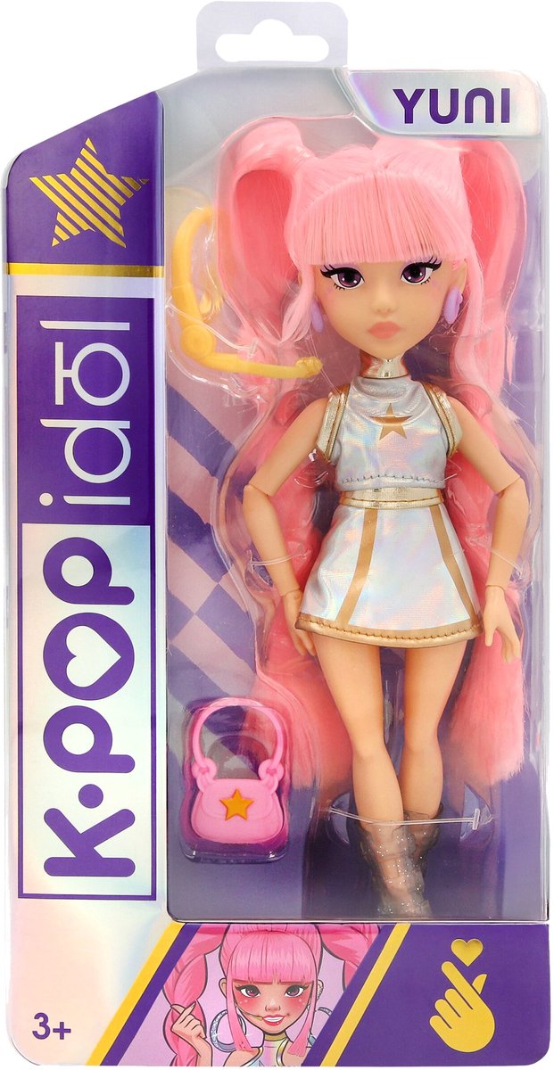 K-Pop Idol Fashion Doll Yuni - K-Pop Modepop - Incl. accessoires - 25 cm — afbeelding 4