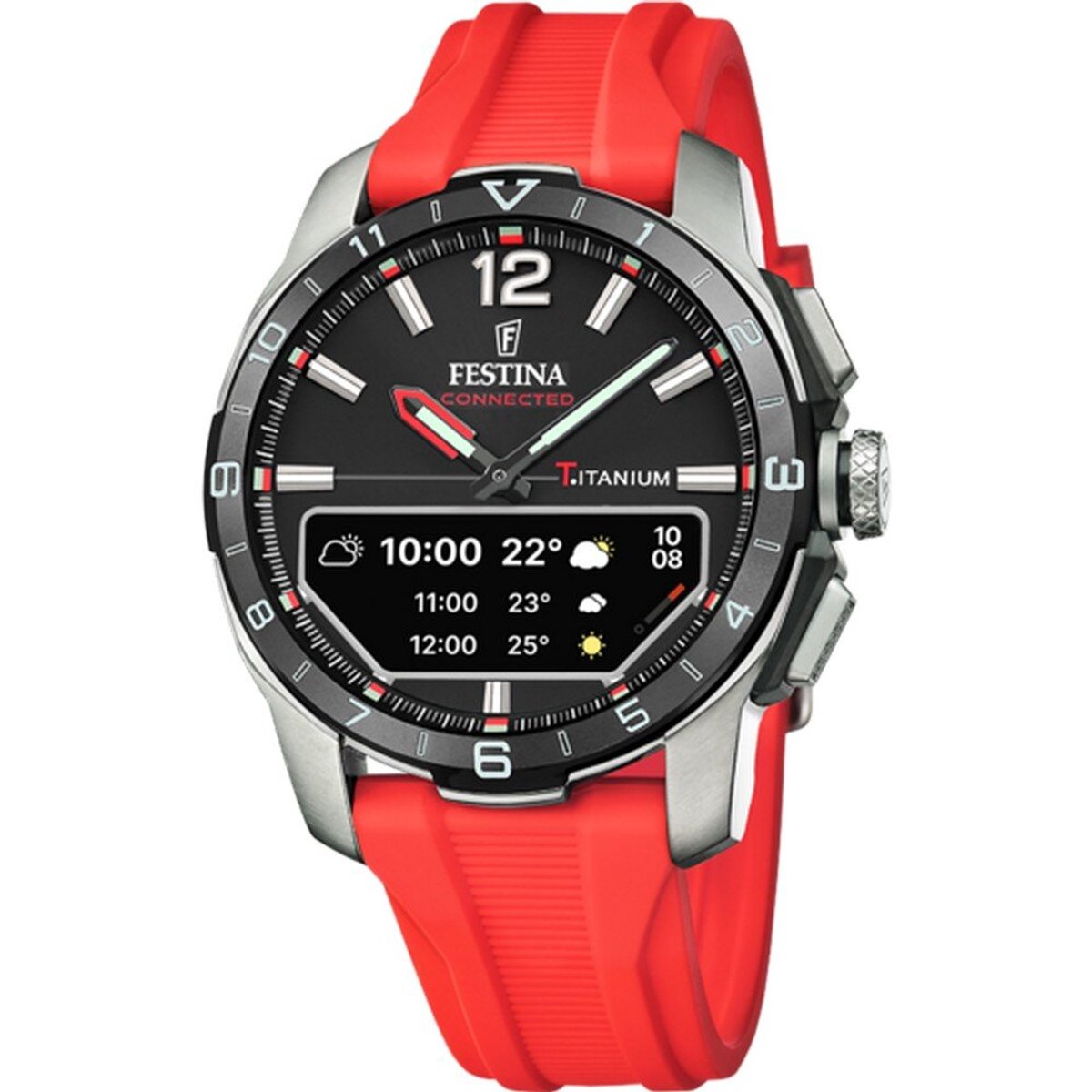 Festina - F23000-C - Polshorloge - Hybride - Heren - Connected