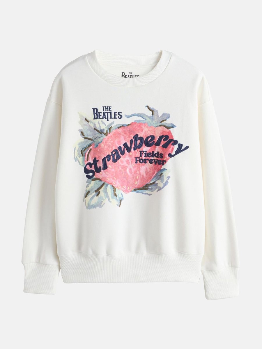 Next - Dames - Sweater met ronde hals - Crème