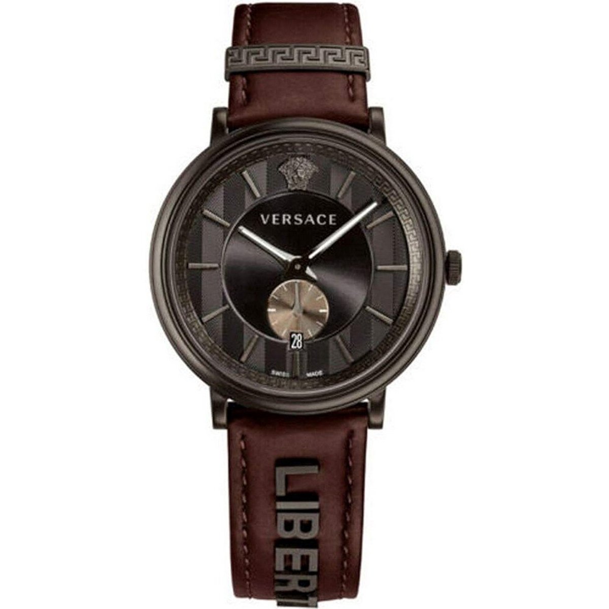 Versace V-Circle Gent VBQ040017 mannen horloge