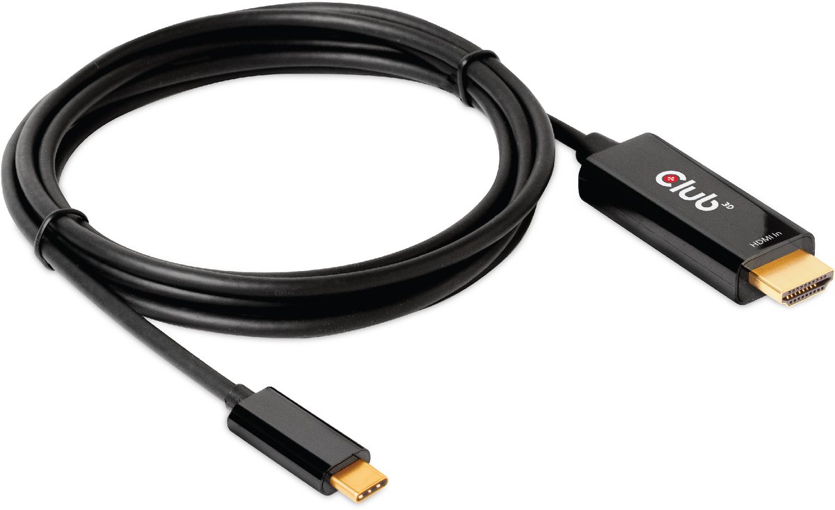 CLUB3D HDMI to USB Type-C 4K60Hz Active Cable M/M 1.8m/6 ft