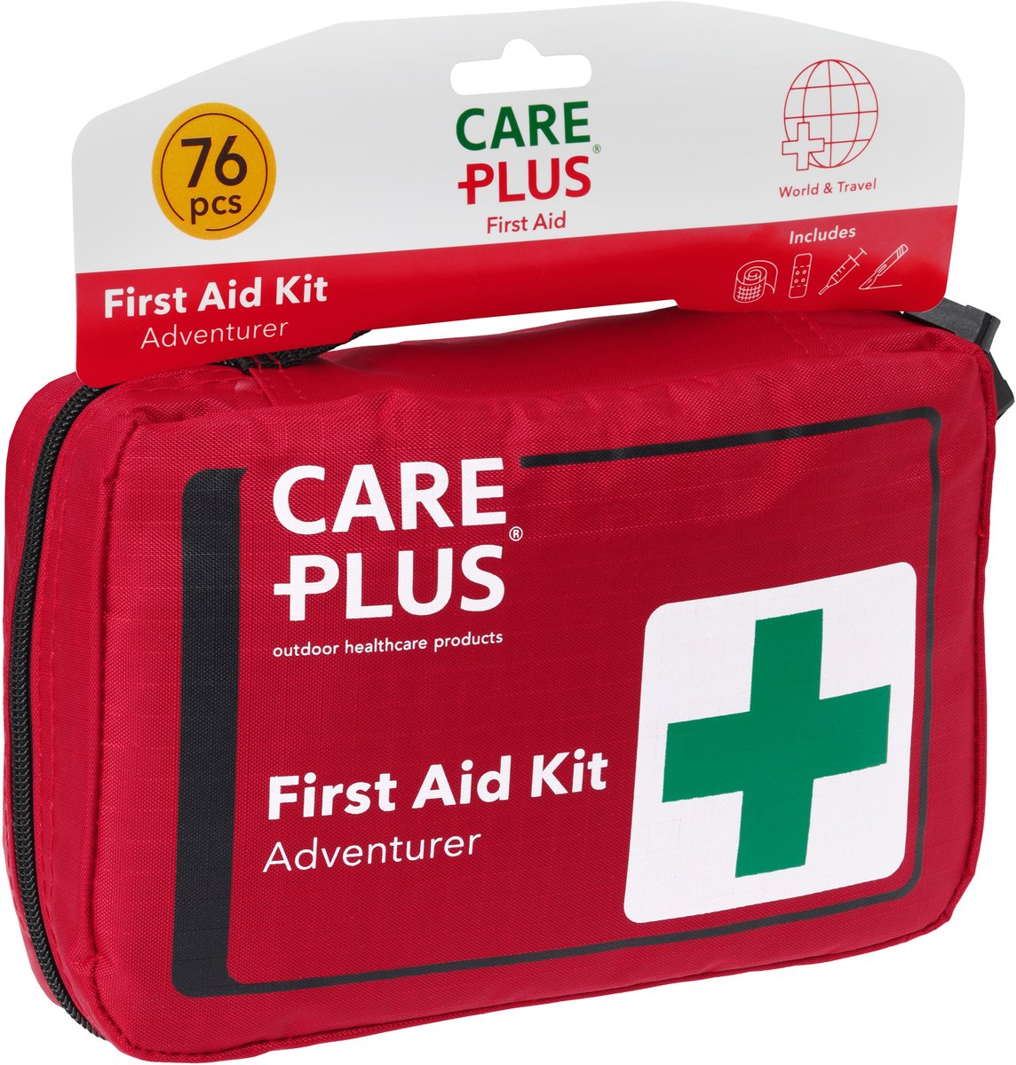 Care Plus ehbo kit - Adventurer - First Aid Kit - 72 items - ehbo set voor wandelen, thuis of auto – foto 3