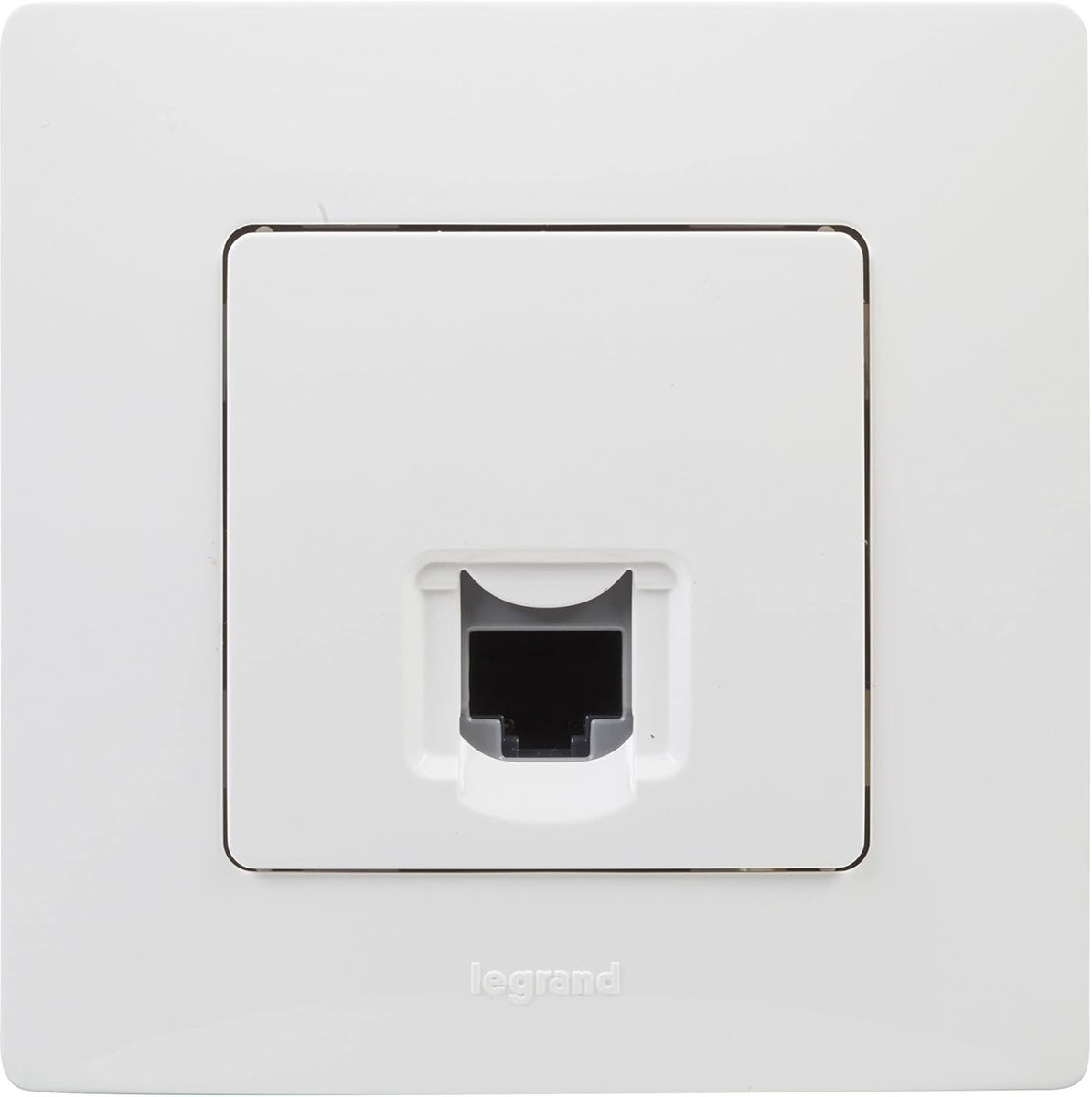 Gegevensdoos RJ45 - Netwerkdoos Ethernet - Internet Aansluiten - Monoblock Mechanisme - Wit