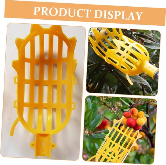 Fruitplukker - Oogst Hulp - Fruit Plukken - Lichtgewicht Ontwerp - 25 cm - As Shown — afbeelding 5