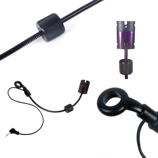 Bite Alarm Set - Karp Vis Set - Vissen Melder - Verlichte Hangers - 2+1 — afbeelding 2