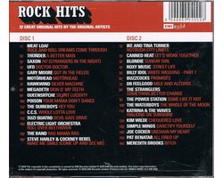 Rock Hits Album - Muziek Collectie - Muziek Luisteren - Iconische Nummers - 32 x 32 x 2 cm