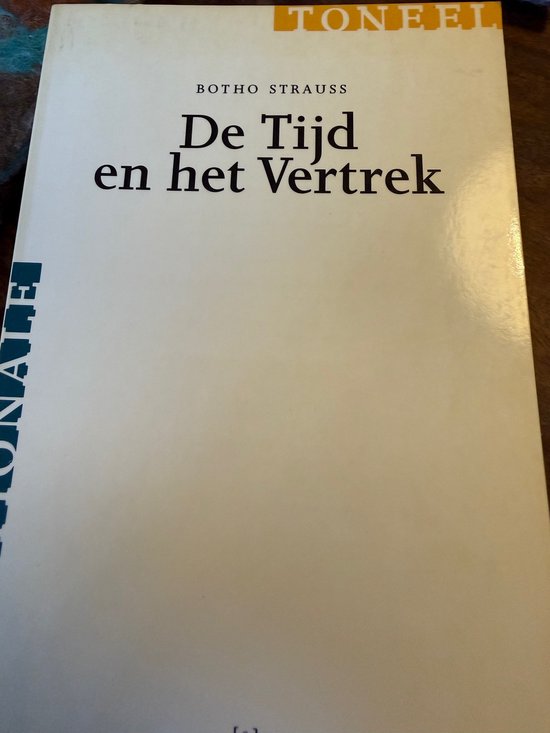 9789064032073 - Tijd en het vertrek